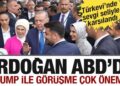 Cumhurbaşkanı Erdoğan ABD’de! Türkevi’nde sevgi seliyle karşılandı
