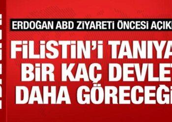 Cumhurbaşkanı Erdoğan: BMGK’da Filistin’i tanıyan devletler olacak