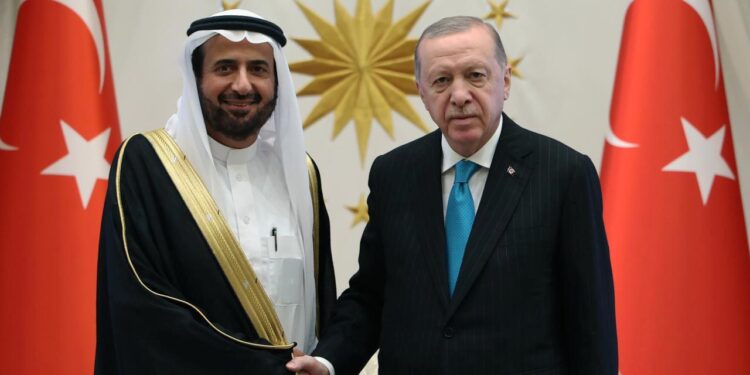 Cumhurbaşkanı Erdoğan, Suudi Arabistan Hac ve Umre Bakanı er-Rabia’yı kabul etti