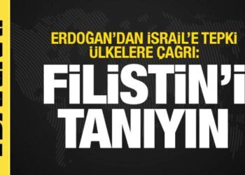 Cumhurbaşkanı Erdoğan’dan çağrı: Filistin’i tanıyın