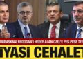 Cumhurbaşkanı Erdoğan’ı hedef alan Özgür Özel’e peş peşe tepkiler!