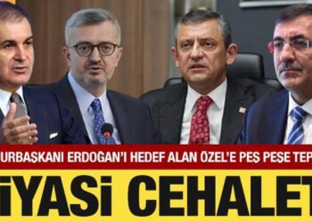 Cumhurbaşkanı Erdoğan’ı hedef alan Özgür Özel’e peş peşe tepkiler!