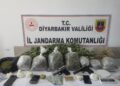Diyarbakır’da 45 kilo esrar ele geçirildi