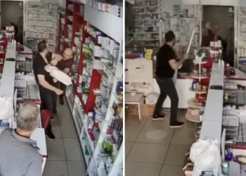 Eczane Çalışanı Sopalı Saldırganın Hedefi Oldu