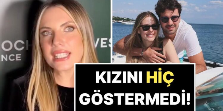 Eda Ece 1.5 Yaşındaki Kızı Mina’nın Yüzünü Neden Sakladığını Açıkladı!