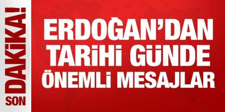 Erdoğan: Sakarya Zaferi’ni iftiharla idrak ediyoruz