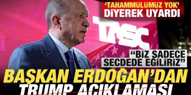 Erdoğan’dan son dakika Trump açıklaması! “Tahammülümüz yoktur” deyip uyardı