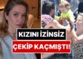 Eşi Küplere Binmişti: Burcu Biricik Kızı Luna’nın İzinsiz Fotoğrafını Çeken Kadınla Yaşadıklarını Anlattı