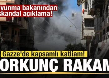 Gazze’de kapsamlı katliam! Korkunç rakamlar! İsrail’den skandal açıklama!