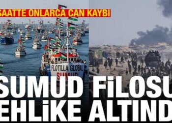 Gazze’de son 24 saatte 61 can kaybı! Sumud filosu tehlike altında