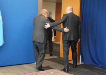 Guterres’ten Sinirlioğlu’na sıcak karşılama: Evine hoş geldin
