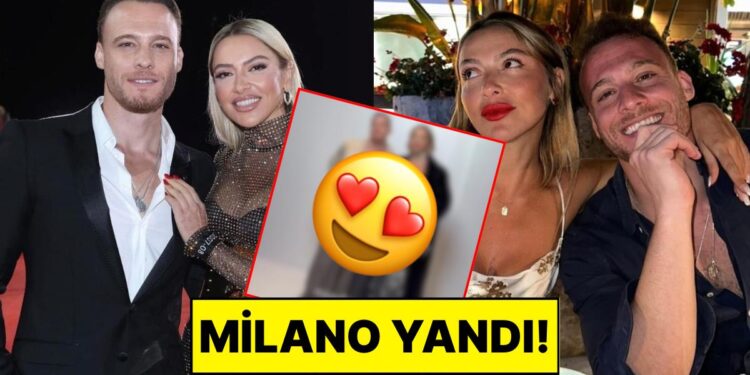 Hadise ve Kerem Bürsin Milano Moda Haftası’nda Ortalığı Yaktı Geçti!
