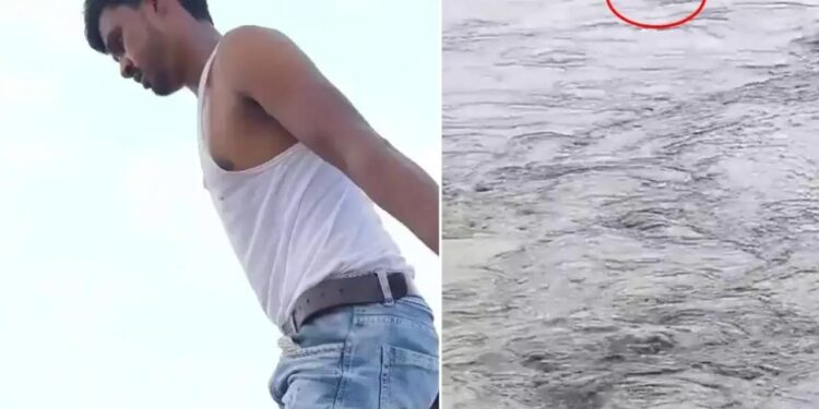 Hindistan’da iddia için nehre atlayan gençten 8 gündür haber alınamıyor