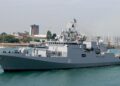 Hint savaş gemisi Güney Kıbrıs’a demirledi