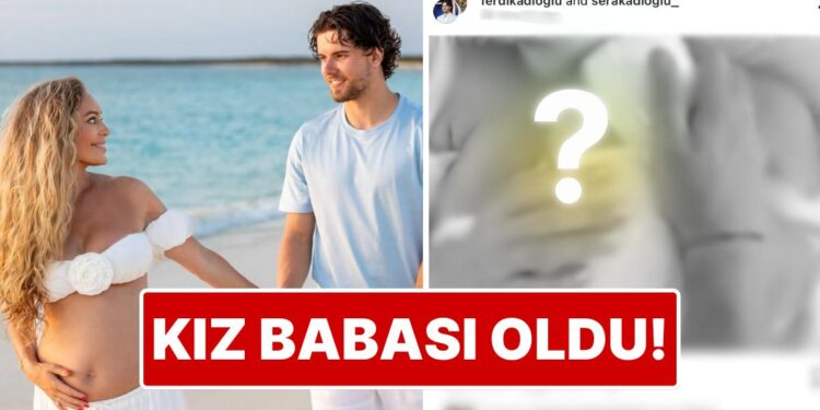 İlk Fotoğraf Geldi: Milli Futbolcu Ferdi Kadıoğlu Kızını Kucağına Aldı!