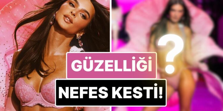 İlk Victoria’s Secret Defilesine Çıkan Emrata Podyumdaki Güzelliğiyle Nefes Kesti!