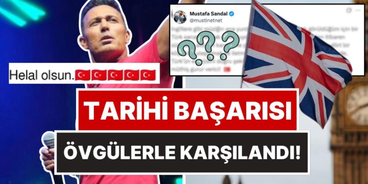 İngiltere’den Ömürlük Vize Alan Mustafa Sandal Mutluluğunu Paylaştı: Sosyal Medyada Övgü Yağdı!