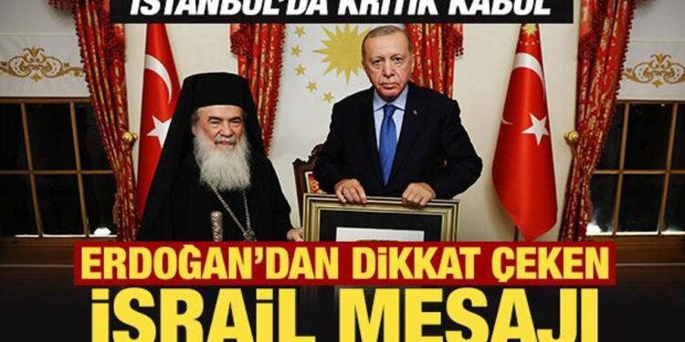 İstanbul’da kritik kabul: Erdoğan’dan dikkat çeken mesaj
