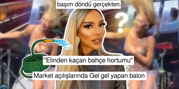 Kafasını Son Hız Döndürüp Saçlarını Savuran Oryantal Didem’in Dansı Sosyal Medyada Alay Konusu Oldu!