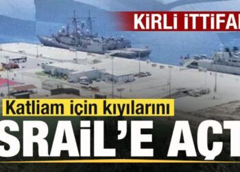Kirli ittifak! Kıyılarını İsrail gemilerine açtı!