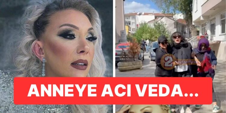 Kızının Haykırışları Yürek Dağladı: Son Yolculuğuna Uğurlanan Güllü’nün Çocukları Fenalaştı