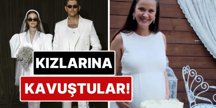 Kızlarına Kavuştular: İrem Helvacıoğlu ve Ural Kaspar İlk Çocuklarını Kucağına Aldı!