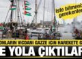 Küresel Sumud Filosu Tunus’tan Gazze’ye doğru yola çıktı