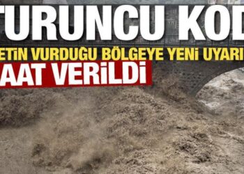Meteoroloji’den 4 ilde turuncu alarm! Kuvvetli yağışlar sürecek: Sel ve heyelana dikkat!