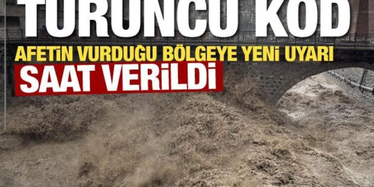 Meteoroloji’den 4 ilde turuncu alarm! Kuvvetli yağışlar sürecek: Sel ve heyelana dikkat!