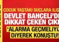 MHP lideri Bahçeli’den ‘suça sürüklenen çocuk’ açıklaması: Hepimizi alarma geçirmeli