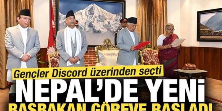 Nepal’de yeni başbakan göreve başladı! Gençler Discord üzerinden seçti