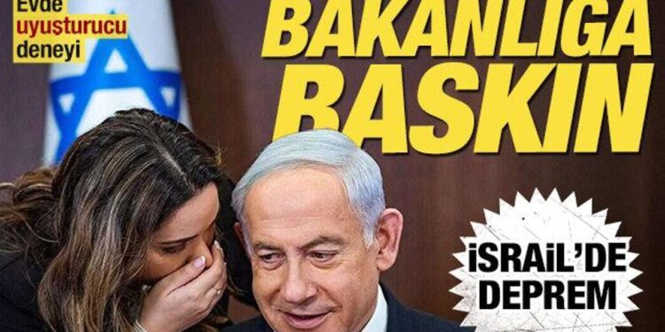 Netanyahu hükümetinin her yanından kir akıyor: Bakanlığa baskın! Evde uyuşturucu deneyi