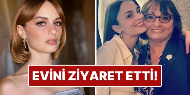 Nilperi Şahinkaya Bir Süre Önce Vefat Eden Annesinin Evini Ziyaret Ederek Duygularını Paylaştı