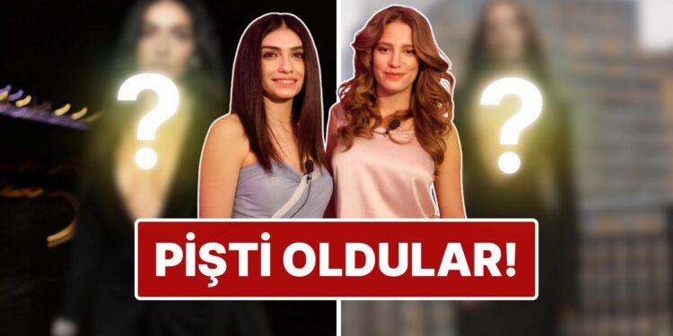 Pişti Oldular: Serenay Sarıkaya’nın Siyah Derin Göğüs Dekolteli Elbisesini Bu Sefer Hazar Ergüçlü Giydi!