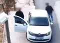 Polis Görünce Sürücü Değiştiren Araç Dronla Yakalandı