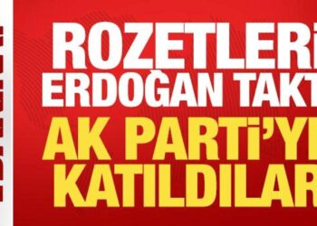 Rozetleri Erdoğan taktı: Seydişehir ve Emirgazi Belediye Başkanları AK Parti’ye katıldı