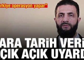 Şara’dan SDG’ye uyarı: Türkiye’nin askeri operasyonu masada
