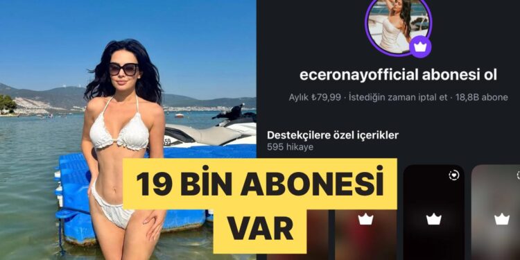 Şarkıcı Ece Ronay’ın Instagram Abonelerinden Kazandığı Para Dudak Uçuklattı