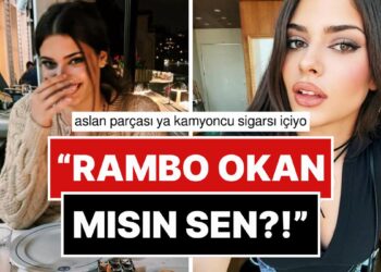 Sevgilisiyle Yeni Pozlarını Paylaşan Derin Talu, Sarı Filtreli Sigarasıyla Dillere Fena Düştü!