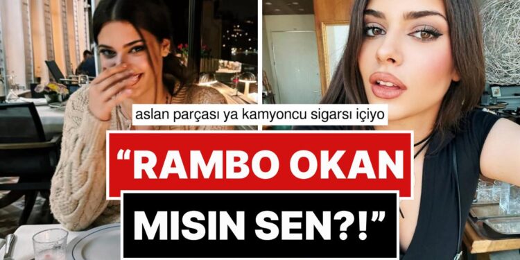 Sevgilisiyle Yeni Pozlarını Paylaşan Derin Talu, Sarı Filtreli Sigarasıyla Dillere Fena Düştü!