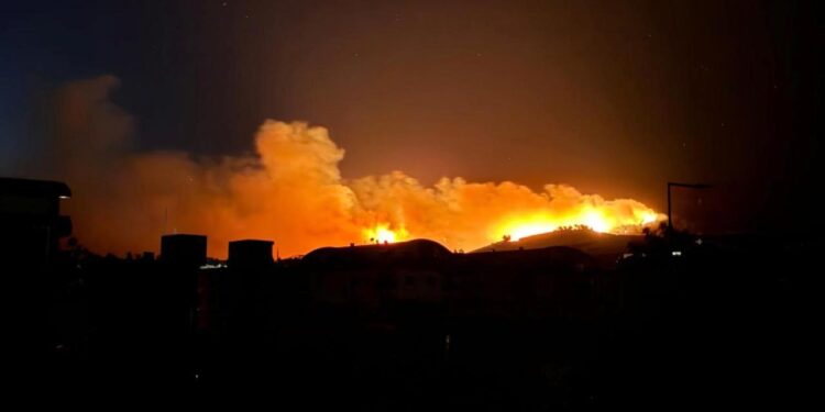 Son dakika: Antalya’da orman yangını! Elektrikler kesildi