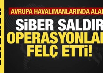 Son dakika… Avrupa havalimanlarında alarm! Siber saldırı operasyonları felç etti!