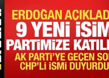 Son dakika: Başkan Erdoğan açıkladı! CHP’den istifa eden bir isim daha AK Parti’ye katıldı