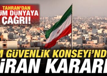 Son dakika: BM Güvenlik Konseyi’nden İran kararı! Tahran’dan tüm dünyaya çağrı