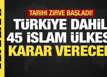 Son dakika… İİT ve Arap Birliği Ortak Olağanüstü Zirvesi Katar’da başladı