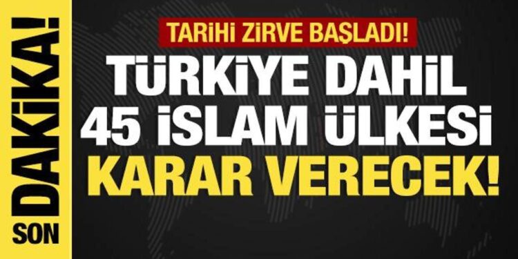 Son dakika… İİT ve Arap Birliği Ortak Olağanüstü Zirvesi Katar’da başladı
