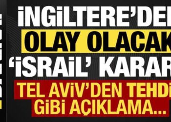 Son dakika: İngiltere’den olay olacak ‘İsrail’ kararı! Tel Aviv’den anında tehdit geldi…