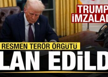 Son dakika: Trump imzaladı! Resmen terör örgütü ilan edildi