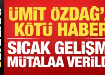 Son dakika: Ümit Özdağ ile ilgili son dakika gelişmesi!