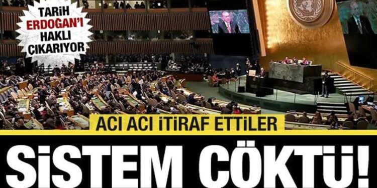 Tarih Erdoğan’ı haklı çıkarıyor… Acı acı itiraf ettiler: Küresel sistem çöktü!